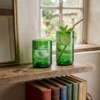 Repurposed Bottle Glasses